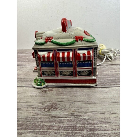 COCA COLA Town Square Building Dinner Restaurant 1992 Iluminated RETIRED - Picture 13 of 16